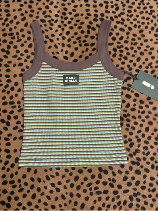 Daily Drills Tops - Daily Drills Thermal Tank- size xs/s